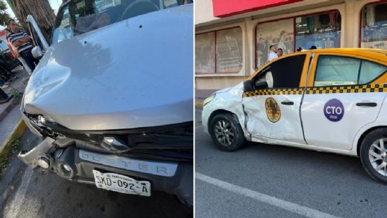 Hombre queda prensado tras choque en San Nicolás
