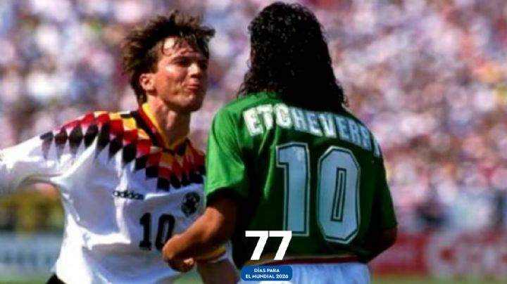 A 77 días del Mundial 2026: Brizio expulsó al ‘Diablo’ Etcheverry tras dos minutos en Mundial 1994
