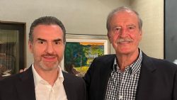 Adrián de la Garza se reúne con Vicente Fox