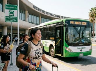 ¿Cómo llegar del Aeropuerto de Monterrey al Pa'l Norte 2026 en transporte público?