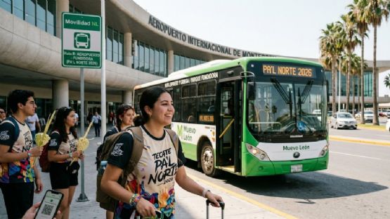 ¿Cómo llegar del Aeropuerto de Monterrey al Pa'l Norte 2026 en transporte público?