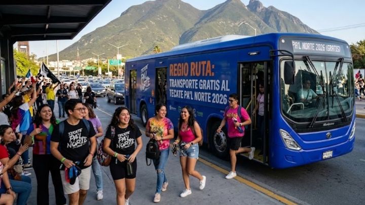 ¿Vas al Pa’l Norte 2026? Monterrey lanza Regio Ruta, transporte gratis que te lleva al festival