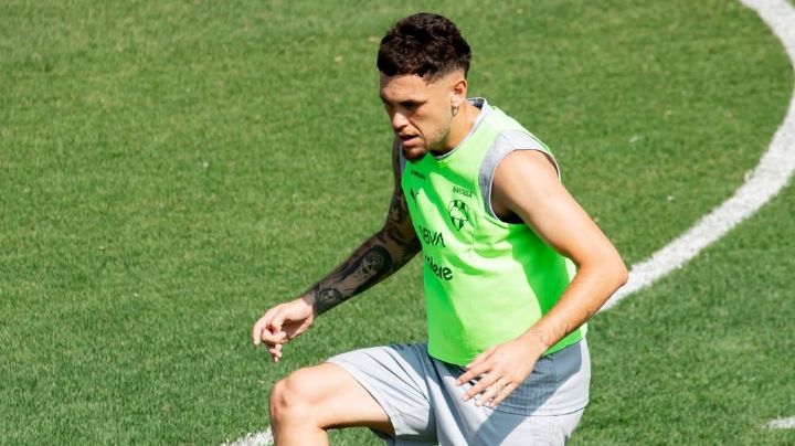 Lucas Ocampos se mantiene entrenando al parejo con Rayados, ¿quiénes siguen lesionados?