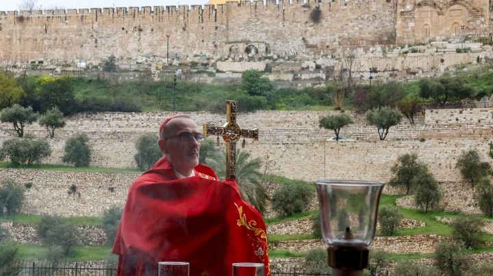 Israel impide a Patriarca Latino de Jerusalén dar misa del Domingo de Ramos