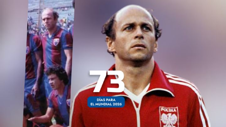 A 73 días del Mundial: Grzegorz Lato, campeón de goleo en Alemania 1974 y jugador de Atlante