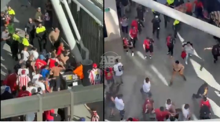 Peleas en pasillos del BMO Stadium empañan triunfo de Chivas sobre Atlas en amistoso