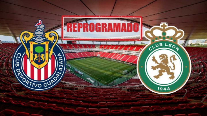 Chivas ante León se reprograma por el Clásico de Leyendas entre Barcelona y Real Madrid