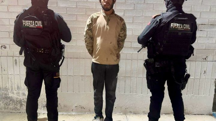 Tras persecución, detienen a hombre armado en Aramberri