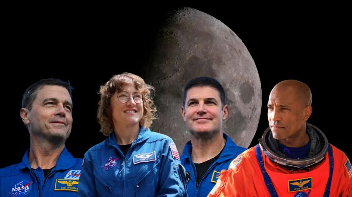 Artemis II: NASA revela histórica tripulación volará por la órbita lunar