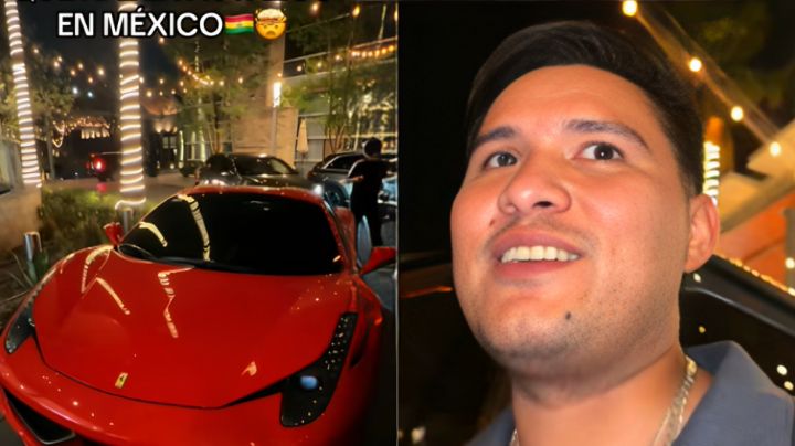 "Solo lo había visto en GTA": Bolivianos quedan sorprendidos al ver autos de lujo en Monterrey