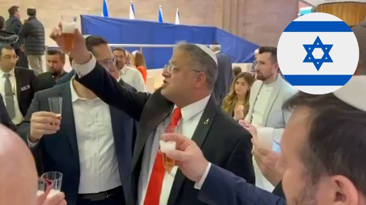 Aprueba Israel pena de muerte a detenidos palestinos; celebran con champagne