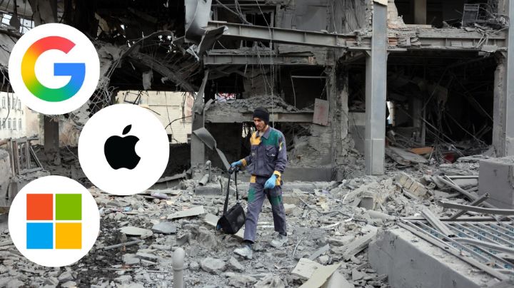 Irán amenaza a EU con atacar oficinas de Microsoft, Apple y Google