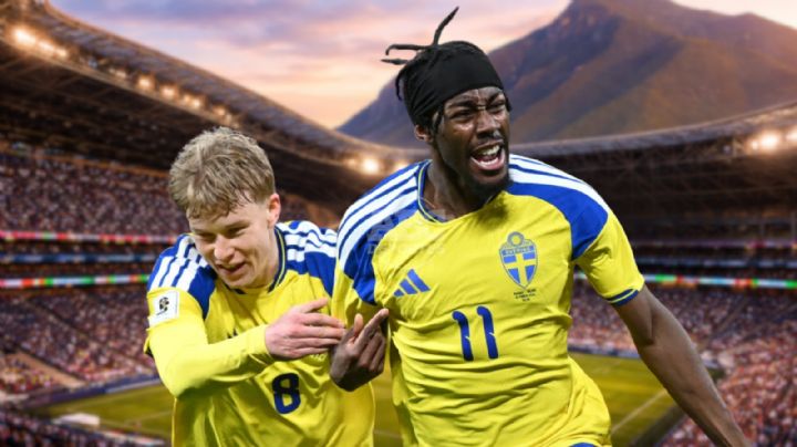 Suecia jugará en Monterrey tras clasificar al Mundial 2026