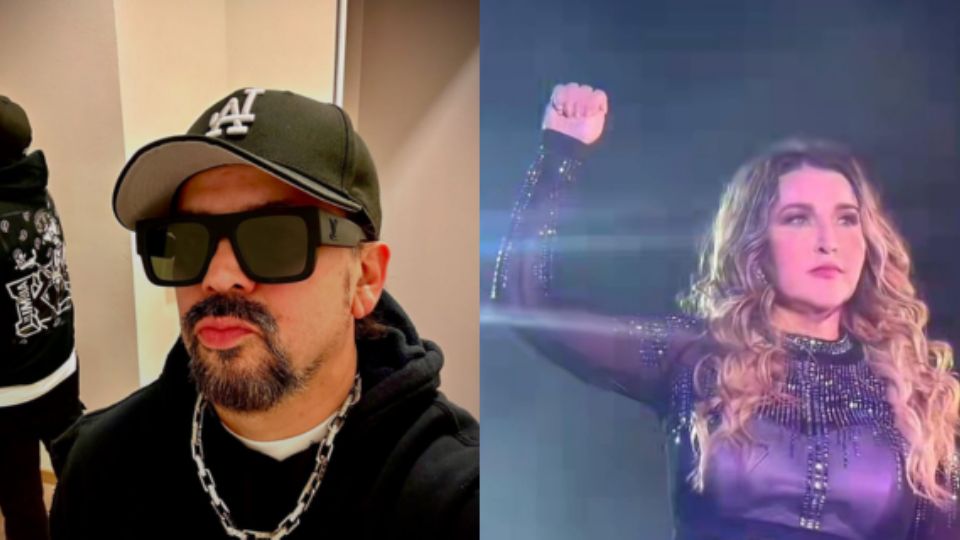 Cruz Martínez y Alicia Villarreal.