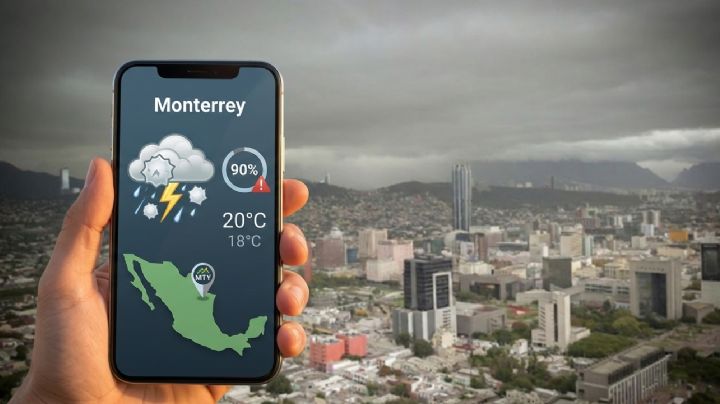 ¿Podría caer granizo en Monterrey? Suben las probabilidades de lluvia