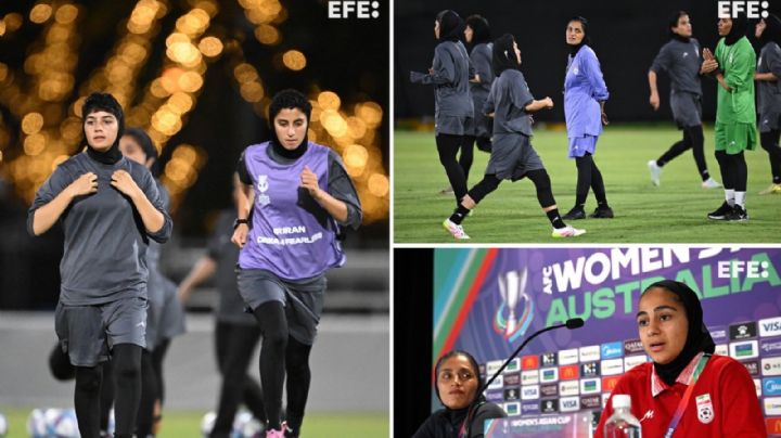 'Estamos preocupadas', el llanto por la guerra de una futbolista iraní en la Copa de Asia