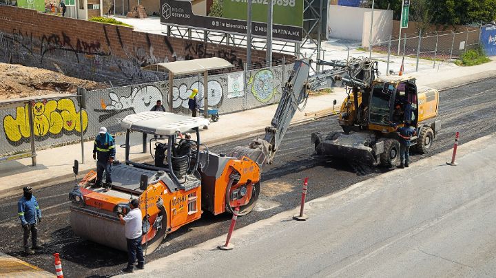 Avenida Raúl Salinas, un problema para automovilistas; obras se extenderán hasta junio