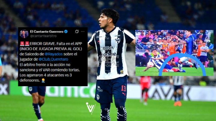 Rayados: Salcedo arremete contra ‘El cantante’ Guerrero por pedir falta previa al gol de Canales