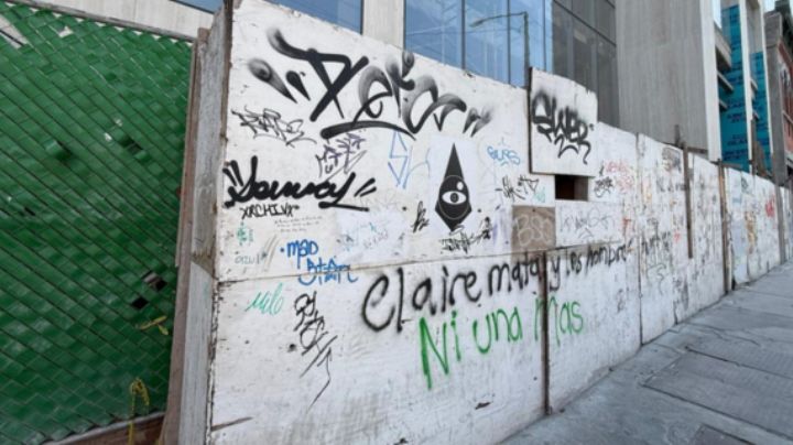 Comercios empiezan a 'blindarse' previo a la marcha del 8 M