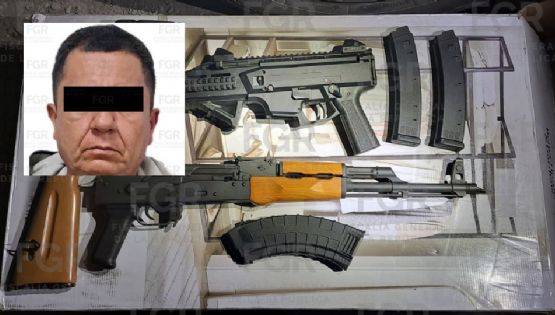 FGR vincula a proceso Arturo N. por transportar armas de fuego en Galeana