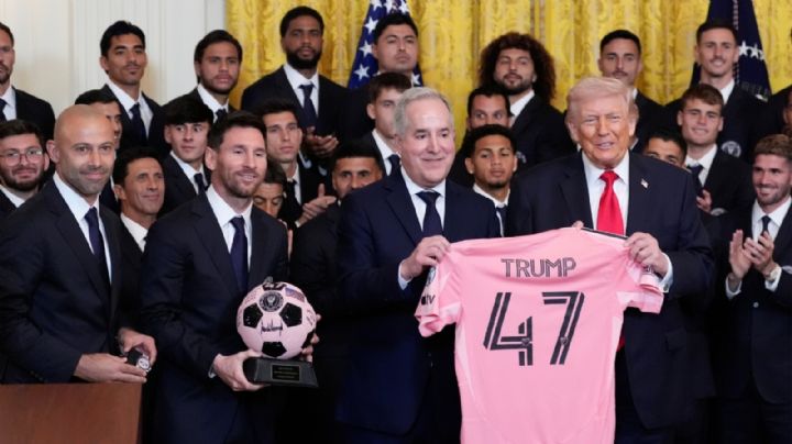 Inter Miami y Lionel Messi visitan a Donald Trump en la Casa Blanca