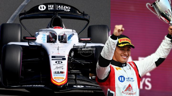 El piloto mexicano Noel León debutó en la Fórmula 2 en el Gran Premio de Australia