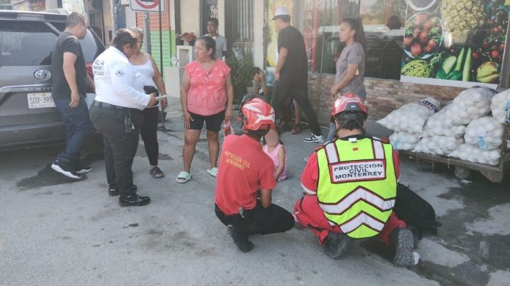 Atropella taxi a niña de ocho años en Monterrey