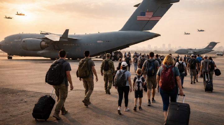 Evacúa EU a más de 32 mil ciudadanos desde Oriente Medio