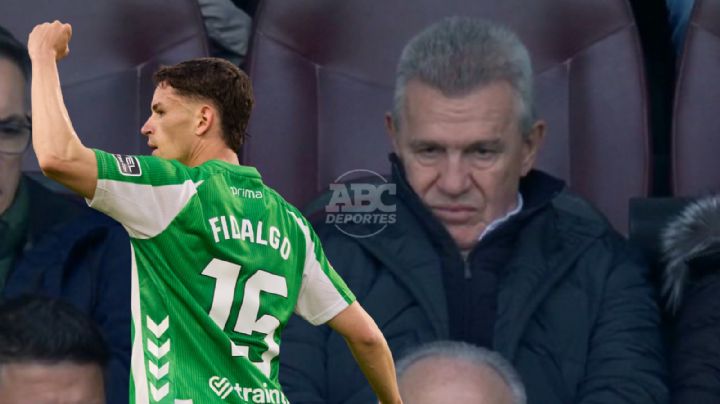 Javier Aguirre acude al Coliseum en Madrid para ver a Álvaro Fidalgo