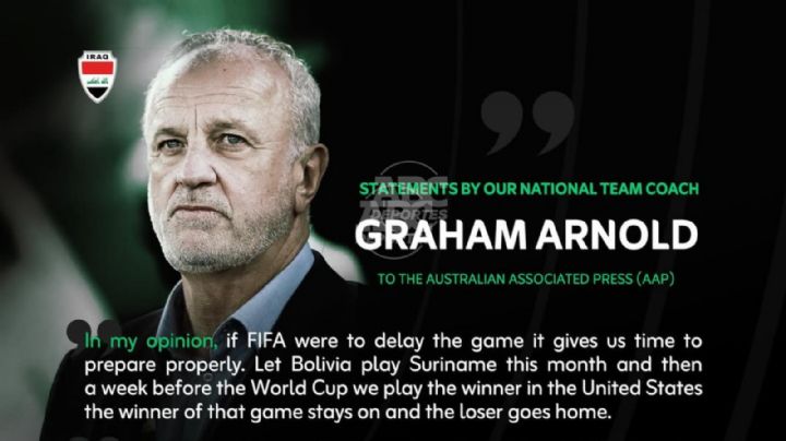 Mundial 2026: Irak pide a FIFA reprogramar Repechaje por conflicto en Medio Oriente