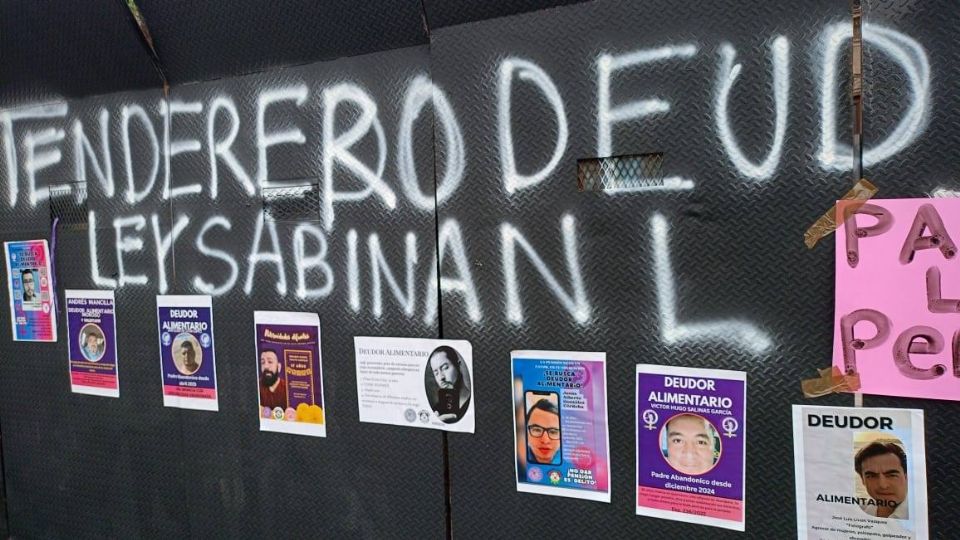 Colectiva Ley Sabina NL pide al Congreso de Monterrey sanciones efectivas contra deudores y protección infantil.