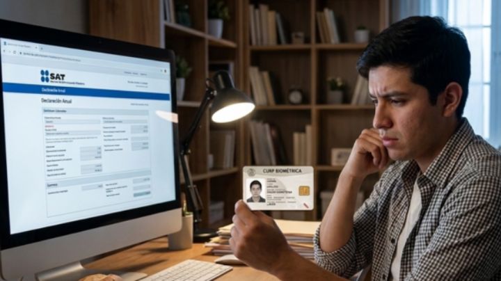 Declaración anual 2026: ¿el SAT pedirá CURP biométrica para hacer el trámite?