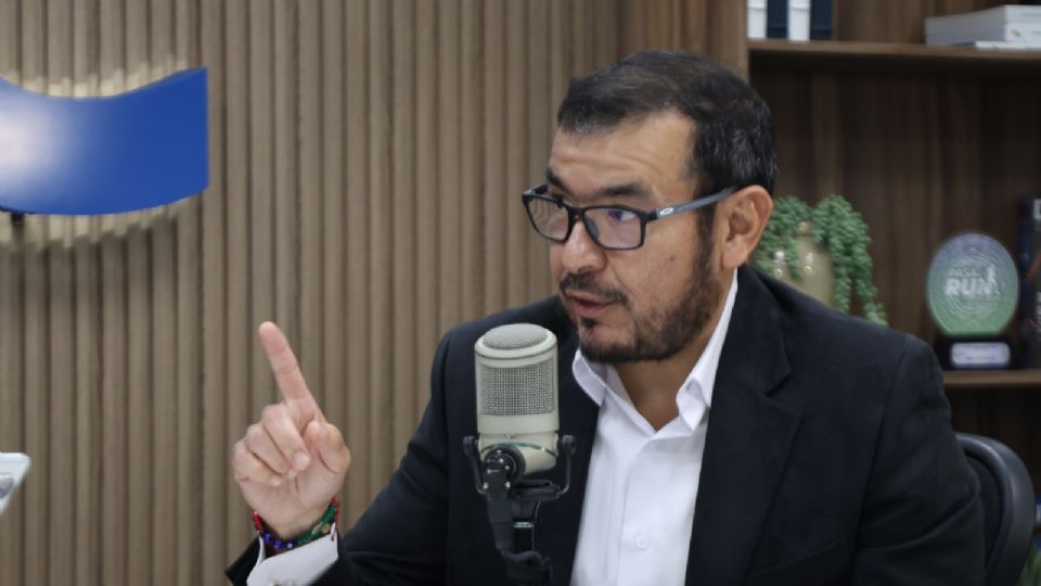 El titular de la Secretaría del Trabajo en Nuevo León Federico Rojas Veloquio.