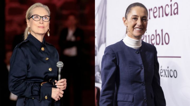 Claudia Sheinbaum reacciona a elogios de Meryl Streep