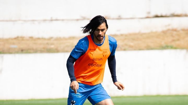 Rayados: Alonso Aceves entrena al parejo del equipo, ¿podría jugar contra San Luis?