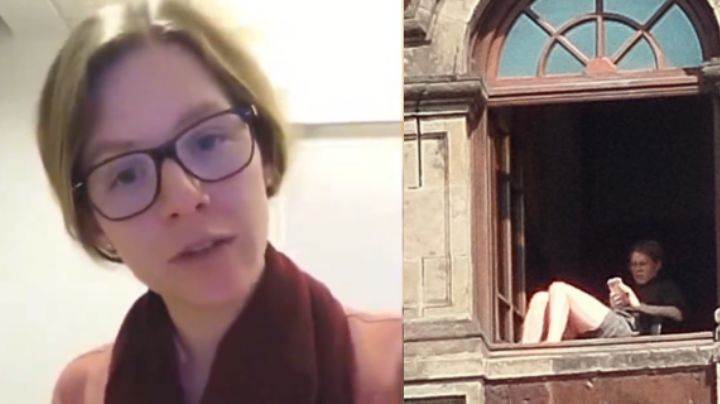 Florencia Franco deja puesto en Hacienda tras polémica foto en ventana de Palacio Nacional