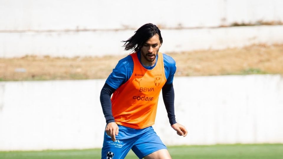 Daniel Alonso Aceves regresó a entrenar con Rayados