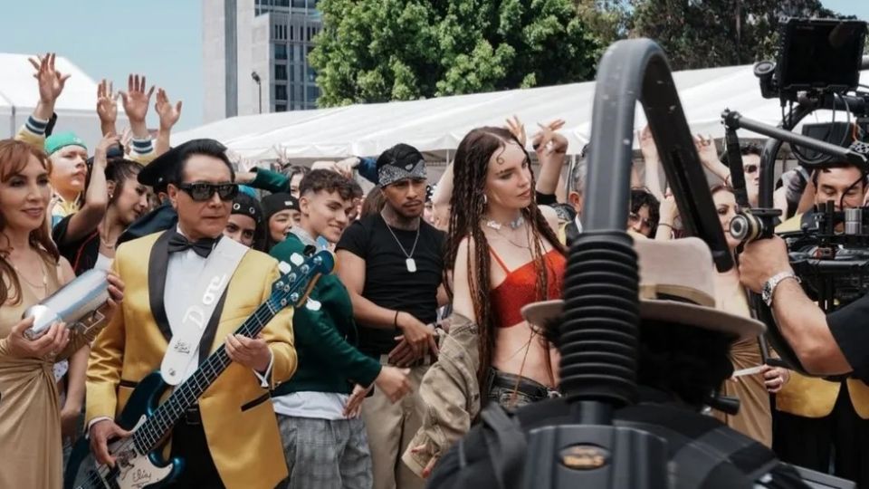 Belinda, Los Ángeles Azules y Santa Fe Klan unirán sus estilos en un tema inspirado en el ambiente del Mundial 2026.