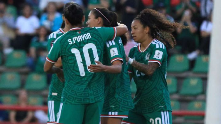 María Sánchez firma póker y México golea a Islas Vírgenes para tomar el liderato del grupo