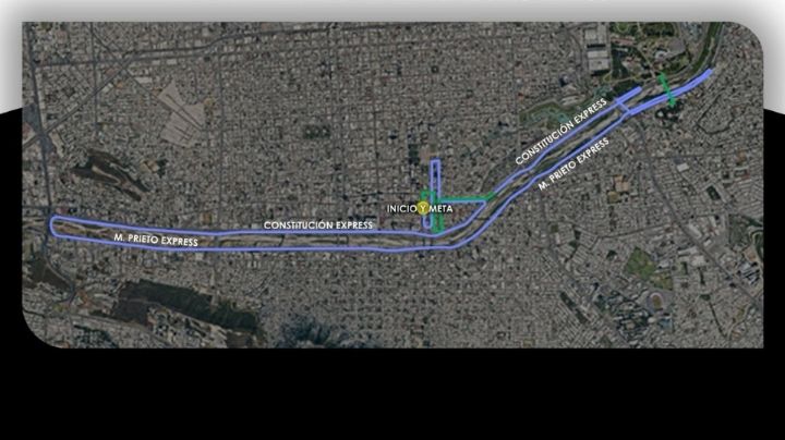 Anuncia Monterrey cierres viales por carrera 21K