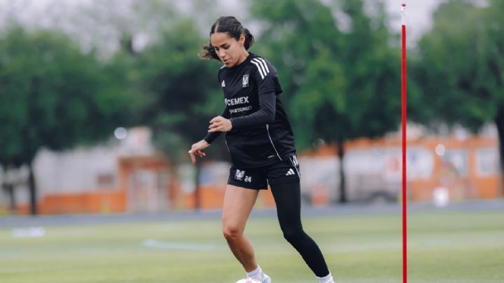 Maricarmen Reyes regresa a entrenamientos con Tigres Femenil rumbo al Clásico Regio