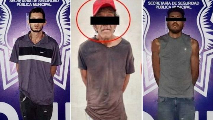 Detienen a tres por robo a domicilio en Pesquería
