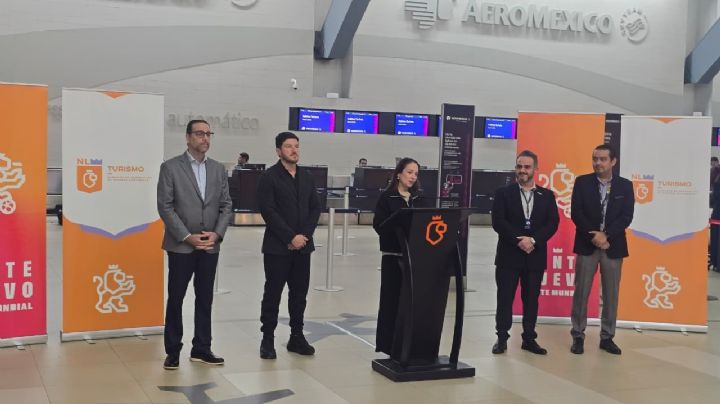 Nuevo León impulsa vuelos internacionales desde Monterrey para atraer inversión extranjera