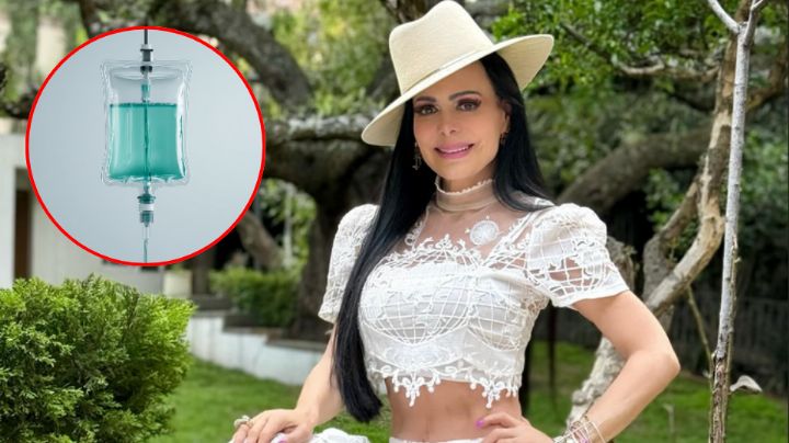 Critican a Maribel Guardia tras promocionar el uso de sueros vitaminados en redes