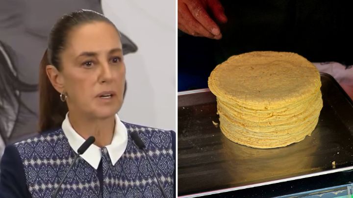Advierten aumento de hasta 4 pesos en precio de la tortilla; Sheinbaum reclama