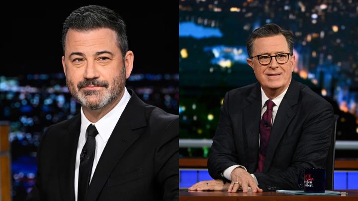 Jimmy Kimmel y Stephen Colbert, arremeten contra Trump por criticas hacia el Papa XIV