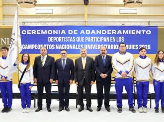 Abandera UANL a deportistas rumbo a Campeonatos Nacionales ANUIES 2026