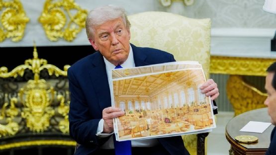 Frena tribunal Salón de Baile de Trump: 'es inquilino, no propietario'