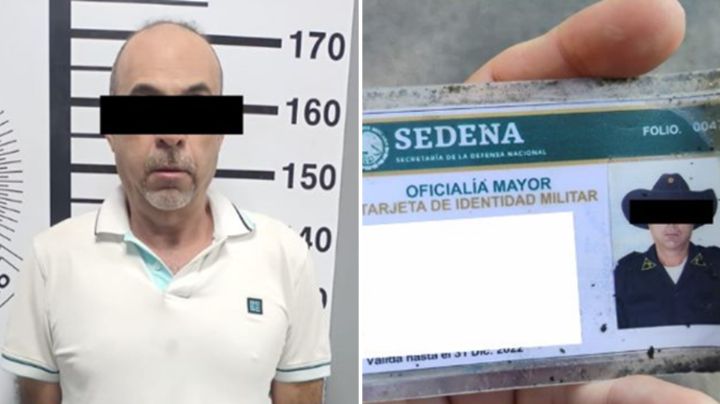 Detienen a falso militar por romper celular a trabajador de gasolinera en Santiago