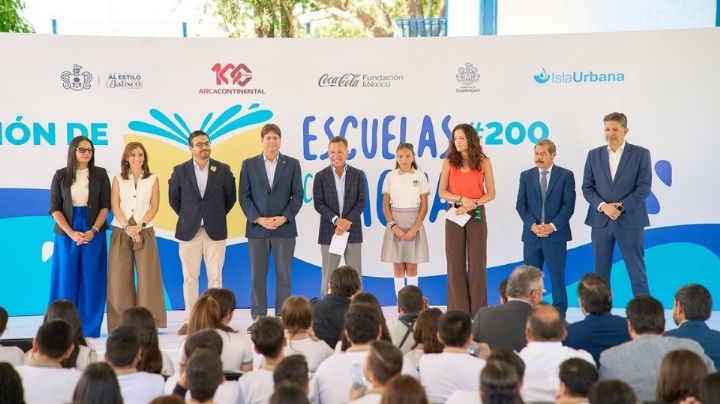 Fortalecen Arca Continental y Fundación Coca-Cola México el acceso al agua en escuelas
